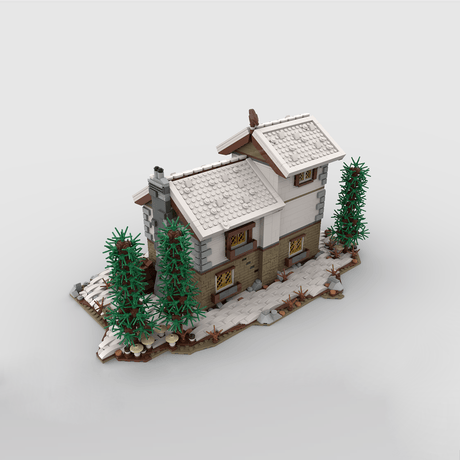 MOC - 201818 Family Cottage Building Blocks - LesDiy - Building Blocks