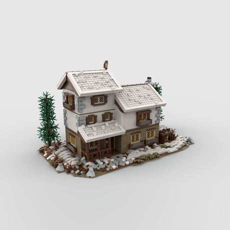 MOC - 201818 Family Cottage Building Blocks - LesDiy - Building Blocks