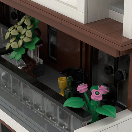 MOC - 202019 Modern House Concept Building Blocks - LesDiy - 