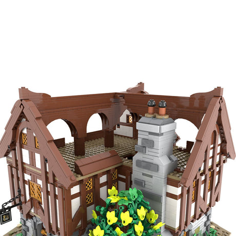 MOC-202047 Medieval Tavern & Inn Building Blocks-LesDiy-Building Blocks-