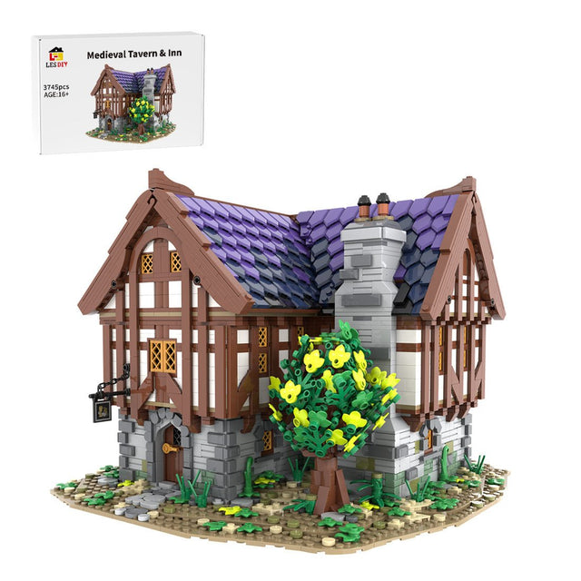 MOC-202047 Medieval Tavern & Inn Building Blocks-LesDiy-Building Blocks-