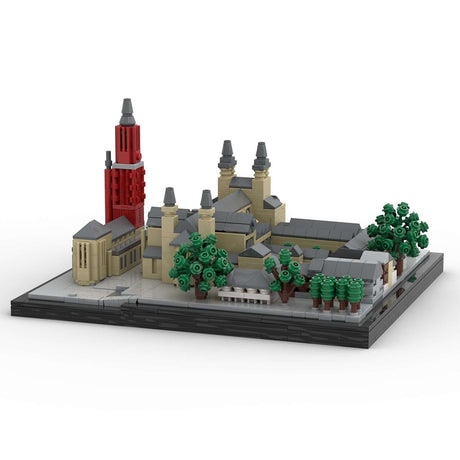 MOC - 202166 Saint John Church and Basilica of Saint Servatius, Maastricht, Netherlands Buidling Blocks - LesDiy - 