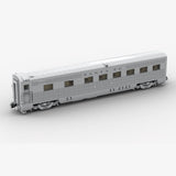 MOC - 202248 Santa Fe Super Chief Car Set 1 Building Blocks - LesDiy - Locomotive
