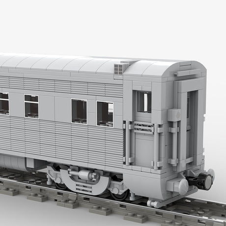 MOC - 202248 Santa Fe Super Chief Car Set 1 Building Blocks - LesDiy - Locomotive
