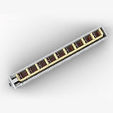 MOC - 202248 Santa Fe Super Chief Car Set 1 Building Blocks - LesDiy - Locomotive