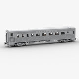 MOC - 202248 Santa Fe Super Chief Car Set 1 Building Blocks - LesDiy - Locomotive