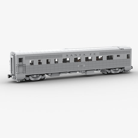 MOC - 202248 Santa Fe Super Chief Car Set 1 Building Blocks - LesDiy - Locomotive