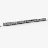 MOC - 202248 Santa Fe Super Chief Car Set 1 Building Blocks - LesDiy - Locomotive