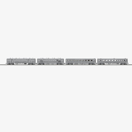 MOC - 202248 Santa Fe Super Chief Car Set 1 Building Blocks - LesDiy - Locomotive