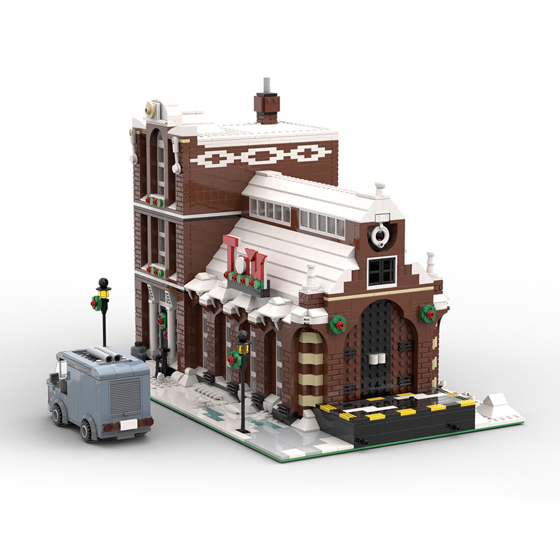 MOC - 202485 Old Toy Factory - 21330 Home Alone Modification Building Blocks - LesDiy - building blocks