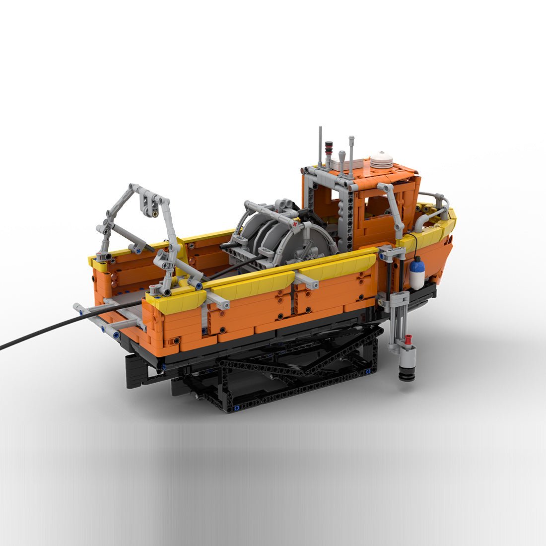 MOC - 202559 Dual - Sided Mechanical Letter Scale Building Blocks (Copy) - LesDiy - 