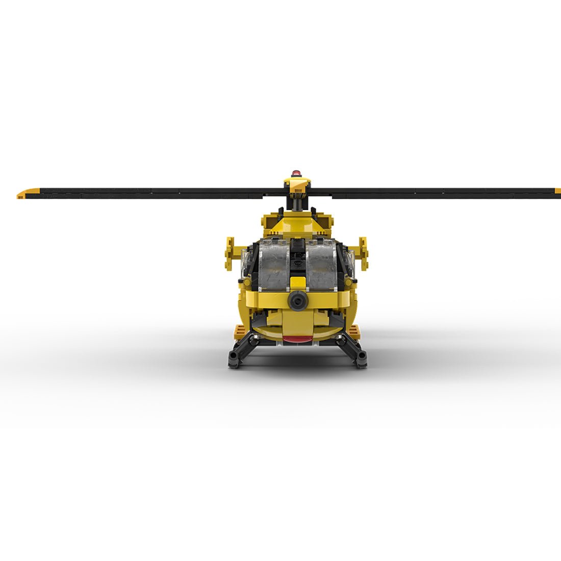 MOC - 203640 Airbus H145 ADAC Building Blocks - LesDiy - 