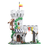 MOC - 204044 Lion Knight's Modular Town Gate - LesDiy - 