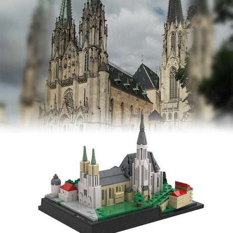 MOC - 204311 Saint Wenceslas Cathedral, Olomouc, Czech Republic Building Blocks - LesDiy - 