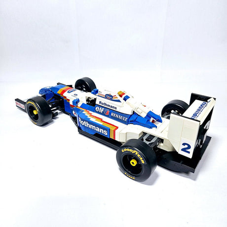 MOC - 204492 Williams FW16 - Ayrton Senna Tribute Building Blocks - LesDiy - 