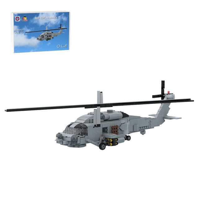 MOC - 204867 MH - 60R Navy Helicopter Building Blocks - LesDiy - Building Blocks