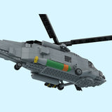 MOC - 204867 MH - 60R Navy Helicopter Building Blocks - LesDiy - Building Blocks