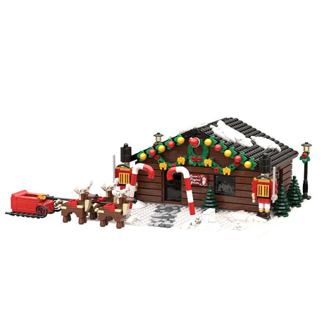 MOC - 205317 Santa's Grotto Building Blocks - LesDiy - building blocks