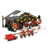 MOC - 205317 Santa's Grotto Building Blocks - LesDiy - building blocks