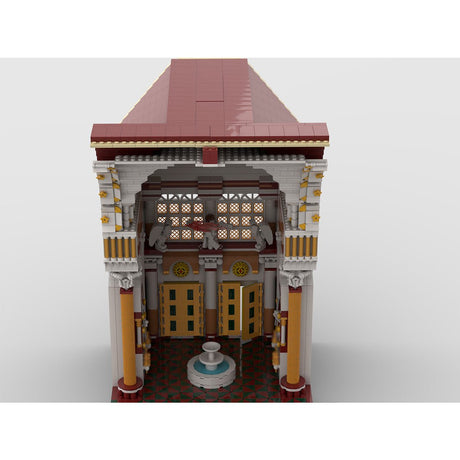 MOC-205519 Roman Imperial Bath Part 1 Building Blocks-LesDiy-MOC-