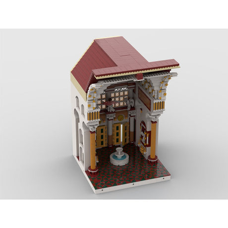 MOC-205519 Roman Imperial Bath Part 1 Building Blocks-LesDiy-MOC-