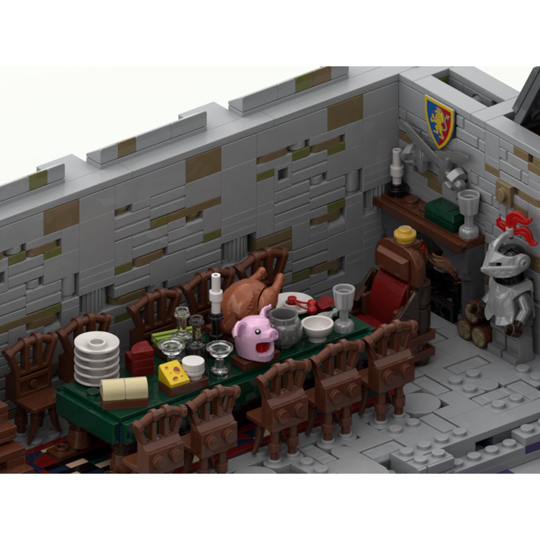 MOC - 206892 Medieval Castle Building Blocks - LesDiy - 