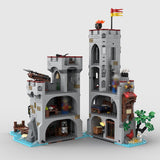 MOC - 206932 Medieval Seaside Market Tower Alt build Building Blocks - LesDiy - Building Blocks