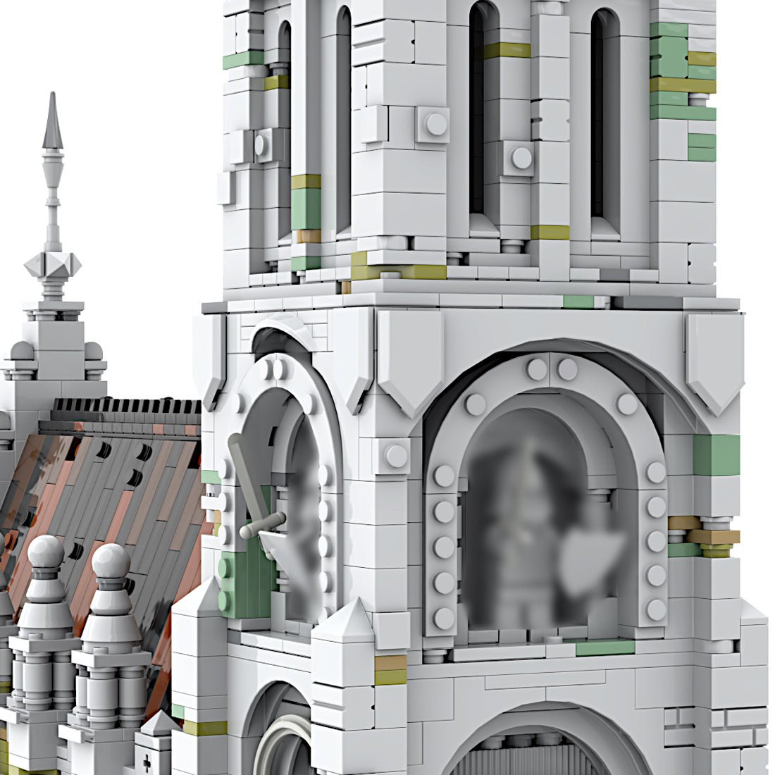 MOC - 207213 Gothic Church Building Blocks - LesDiy - MOC