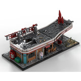 MOC - 207430 Fallout Red Rocket Gas Station Building Blocks - LesDiy - MOC