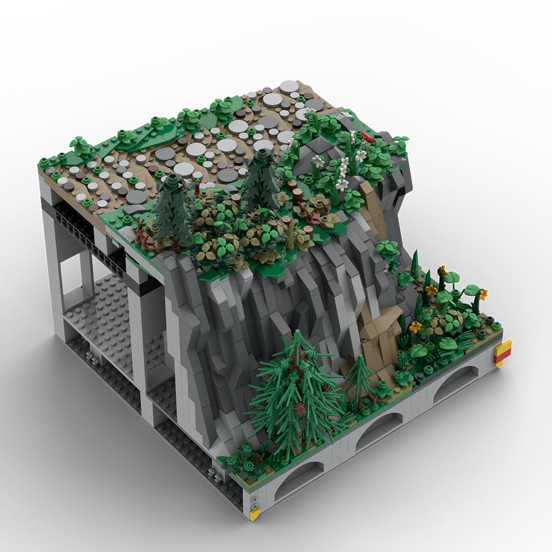 MOC - 207722 A3 Castle Hohengeroldseck Building Blocks - LesDiy - Building Blocks