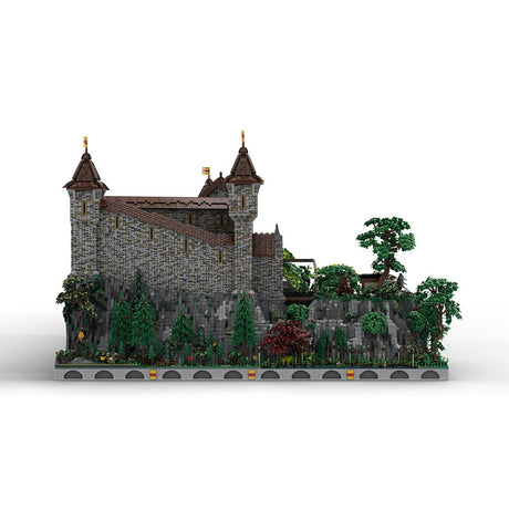 MOC - 207737 Castle Hohengeroldseck Bundle (Castle Part 1 & Landscape Expansion 1) Building Blocks - LesDiy - Building Blocks