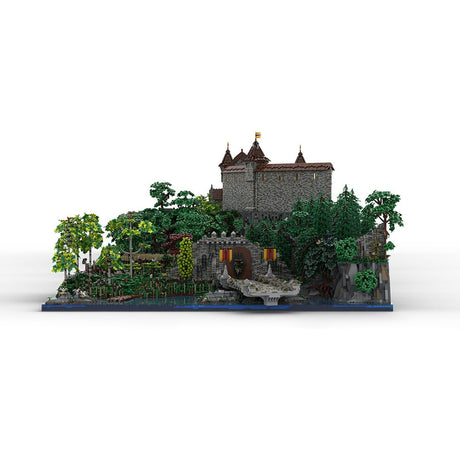 MOC - 207737 Castle Hohengeroldseck Bundle (Castle Part 1 & Landscape Expansion 1) Building Blocks - LesDiy - Building Blocks