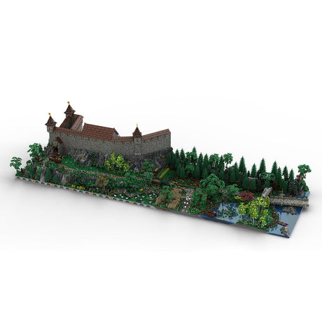 MOC - 207737 Castle Hohengeroldseck Bundle (Castle Part 1 & Landscape Expansion 1) Building Blocks - LesDiy - Building Blocks