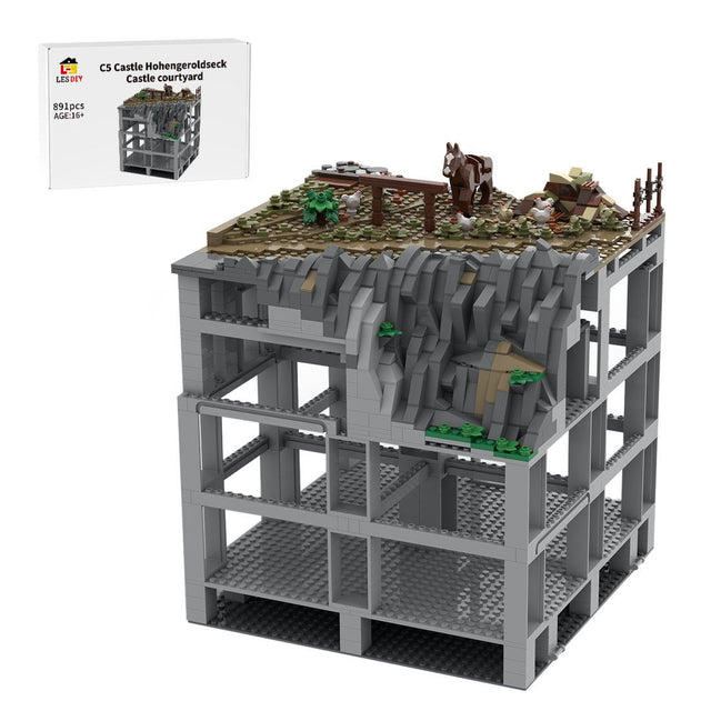 MOC - 207992 C5 Castle Hohengeroldseck Building Blocks - LesDiy - Building Blocks - 
