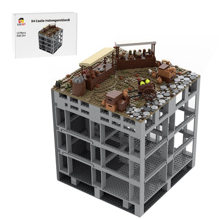 MOC-208000 D4 Castle Hohengeroldseck Building Blocks | LesDiy