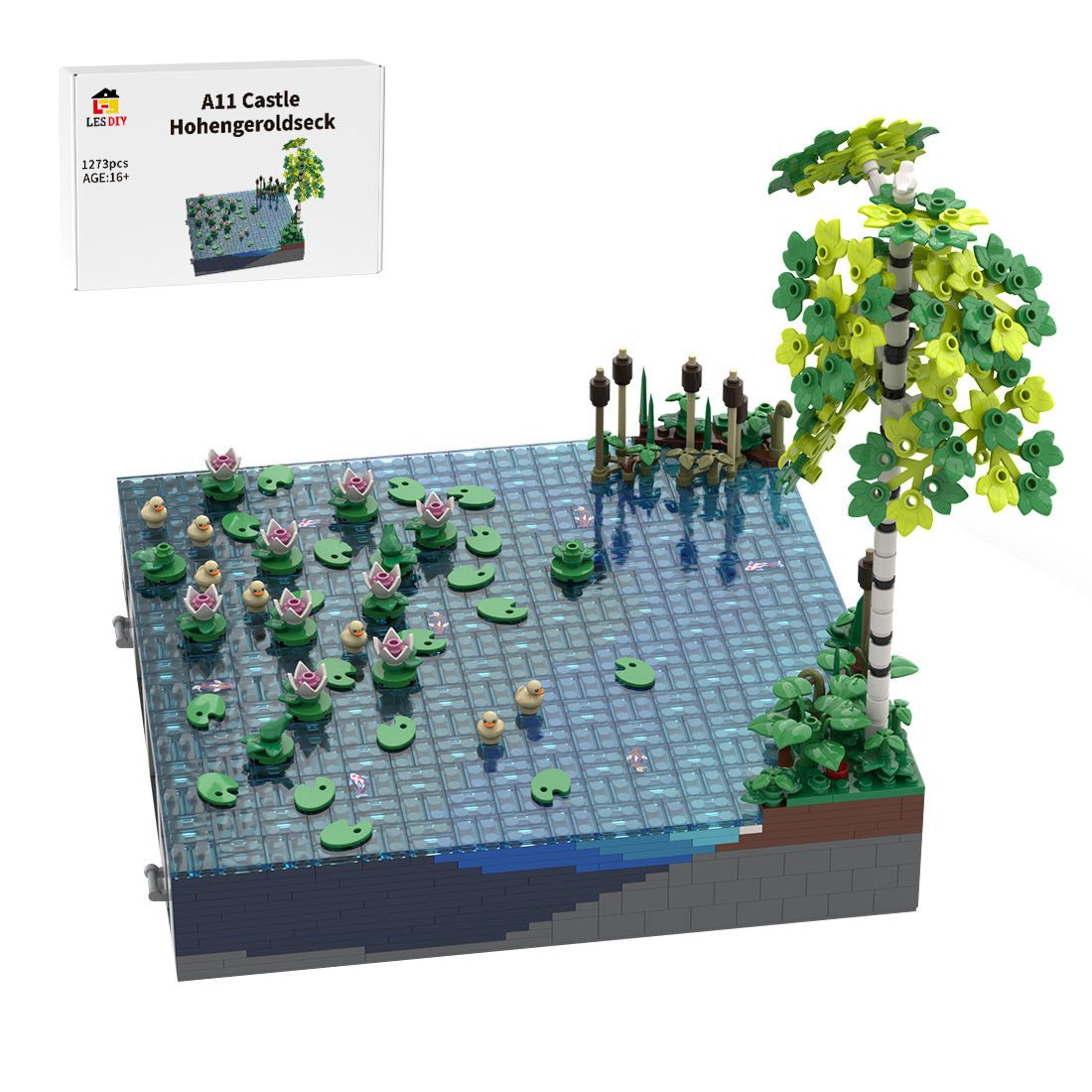 MOC - 208010 A11 Castle Hohengeroldseck Building Blocks - LesDiy - Building Blocks