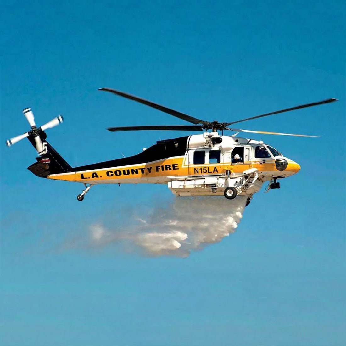 MOC-208046 S-70 Aerial Firefighting Helicopter Building Blocks