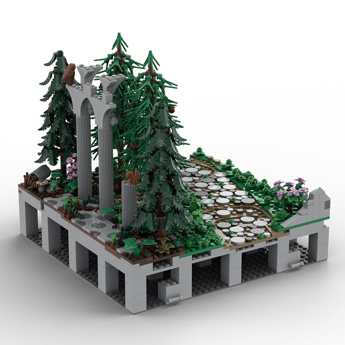 MOC - 208076 C11 Castle Hohengeroldseck Building Blocks - LesDiy - Building Blocks