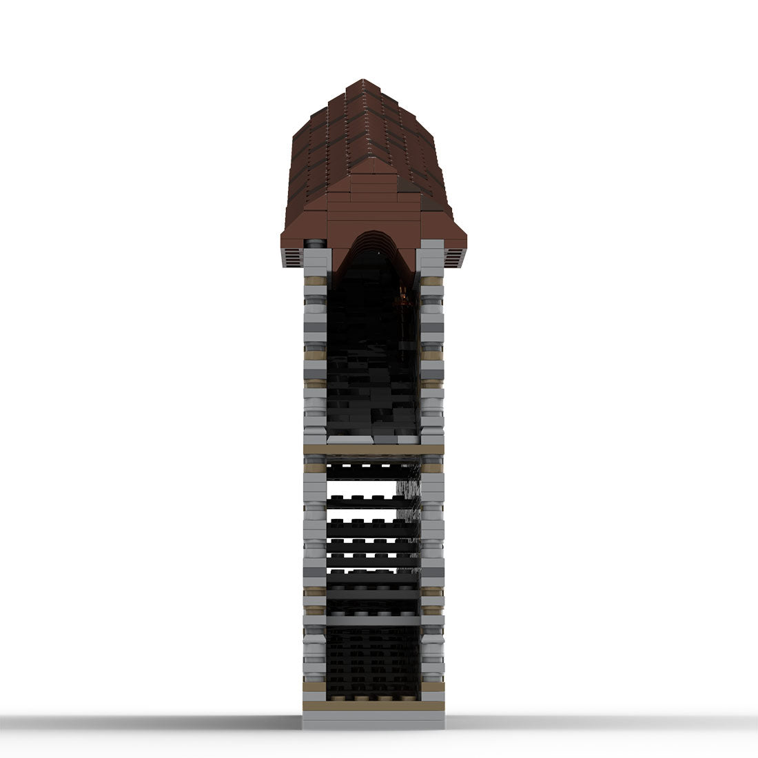 MOC - 208136 Building 06 Castle Hohengeroldseck - Castle Wall Building Blocks - LesDiy - Building Blocks