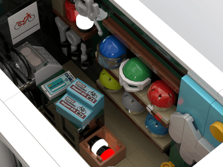 MOC - 208307 Monument Square - Dutch Quarter Building Blocks - LesDiy - MOC