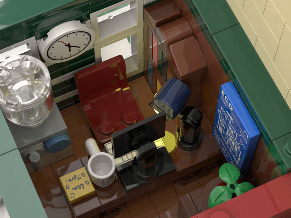 MOC - 208307 Monument Square - Dutch Quarter Building Blocks - LesDiy - MOC