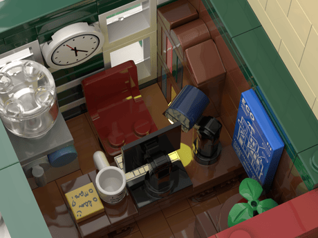 MOC - 208307 Monument Square - Dutch Quarter Building Blocks - LesDiy - MOC