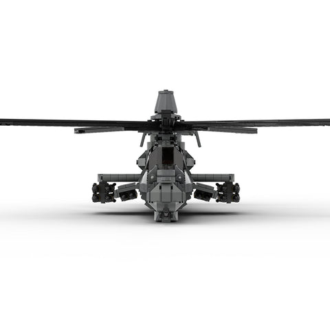 MOC - 208482 1/35 Scale RAH - 66 Comanche Stealth Helicopter Building Blocks Set - LesDiy - Building Blocks
