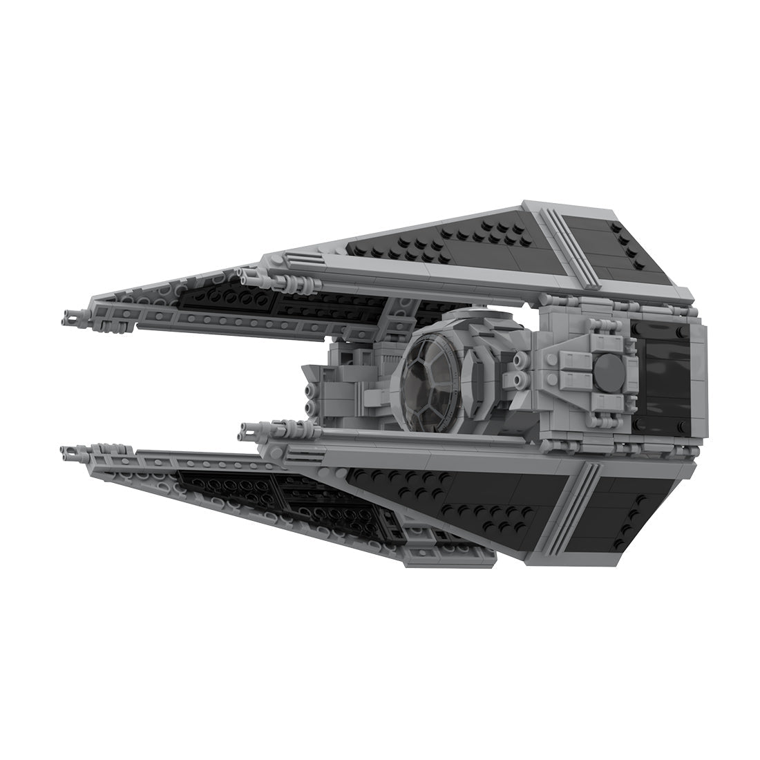 MOC - 20850 Sci - Fi Interstellar War Interceptor Building Blocks - LesDiy - 