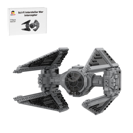 MOC - 20850 Sci - Fi Interstellar War Interceptor Building Blocks - LesDiy - 
