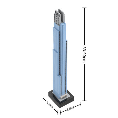 MOC - 208773 Burj Azizi Building Blocks - LesDiy - Building Blocks