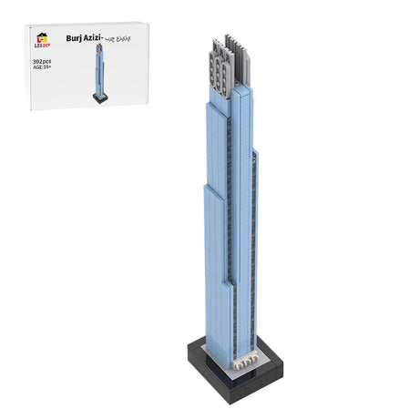 MOC - 208773 Burj Azizi Building Blocks - LesDiy - Building Blocks