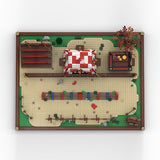 MOC - 208896 Jousting Tourney - Medieval Village Diorama Building Blocks - LesDiy - Building Blocks
