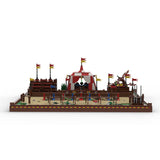 MOC - 208896 Jousting Tourney - Medieval Village Diorama Building Blocks - LesDiy - Building Blocks