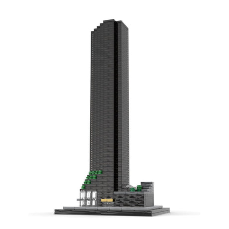 MOC - 211277 Trump Tower New York - 1/800 Scale Building Blocks - LesDiy - Building Blocks - 